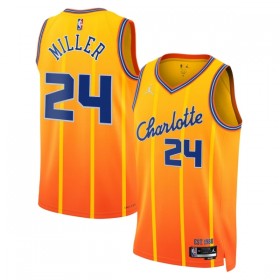Maillot NBA Charlotte Hornets Brandon Miller Jordan 2025-26 City Edition Or Swingman - Homme